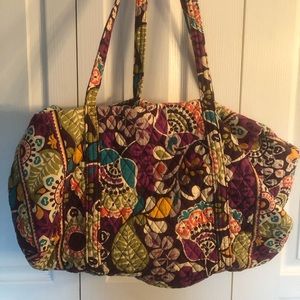 Vera Bradley Large weekender Duffle Bag